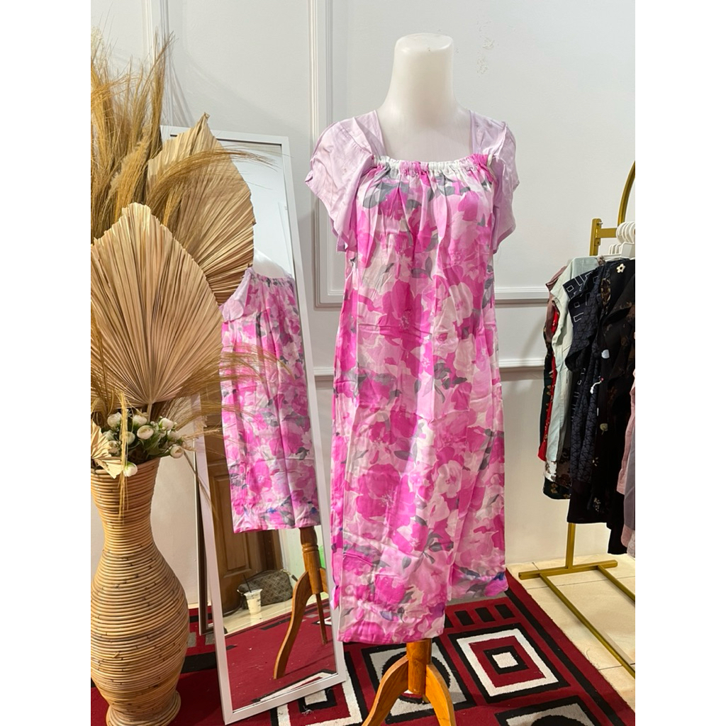 Dress fuji daster fuji daster pendek dress pendek