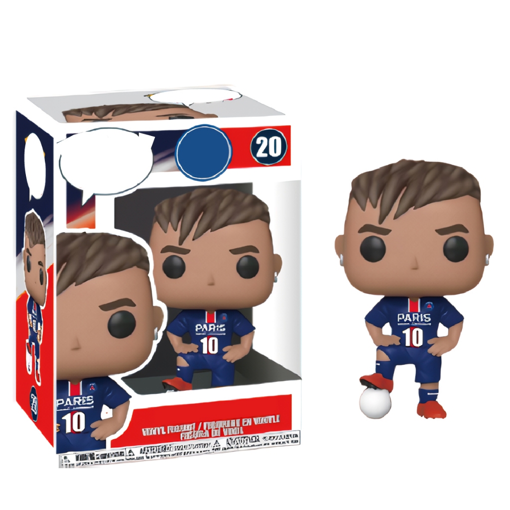 Figure Pop Neymar Jr Koleksi Action Figure Argentina Collection Action Figure Gift