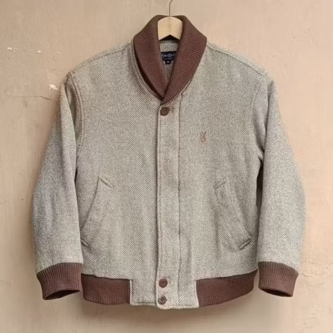 Jacket wool vintage ysl classic rare