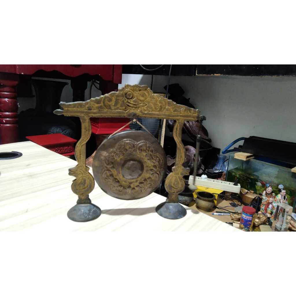 Miniatur Gong Kuningan Kuno Jadul Antik