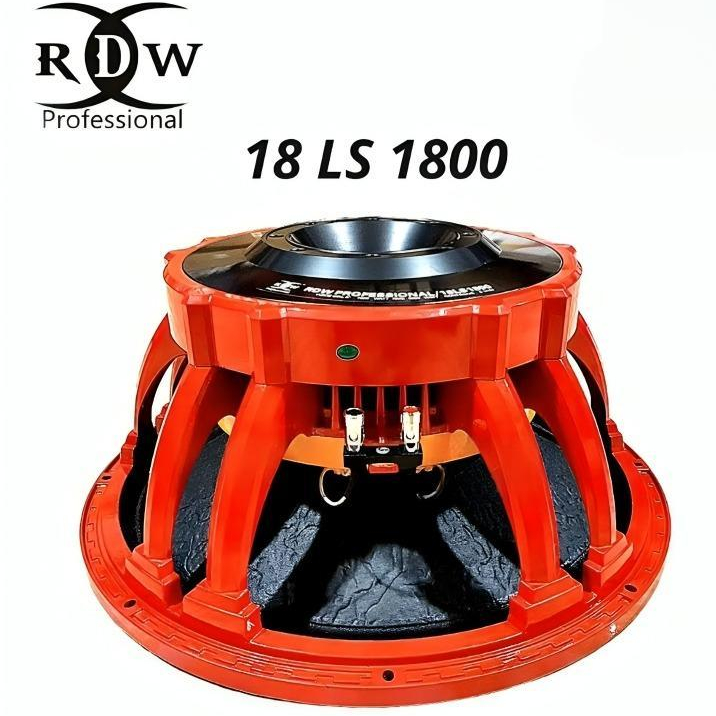 Speaker RDW 18LS1800NE 12 Inch Subwoofer/Komponen speaker RDW 18 LS1800 NE 18" Woofer High Quality