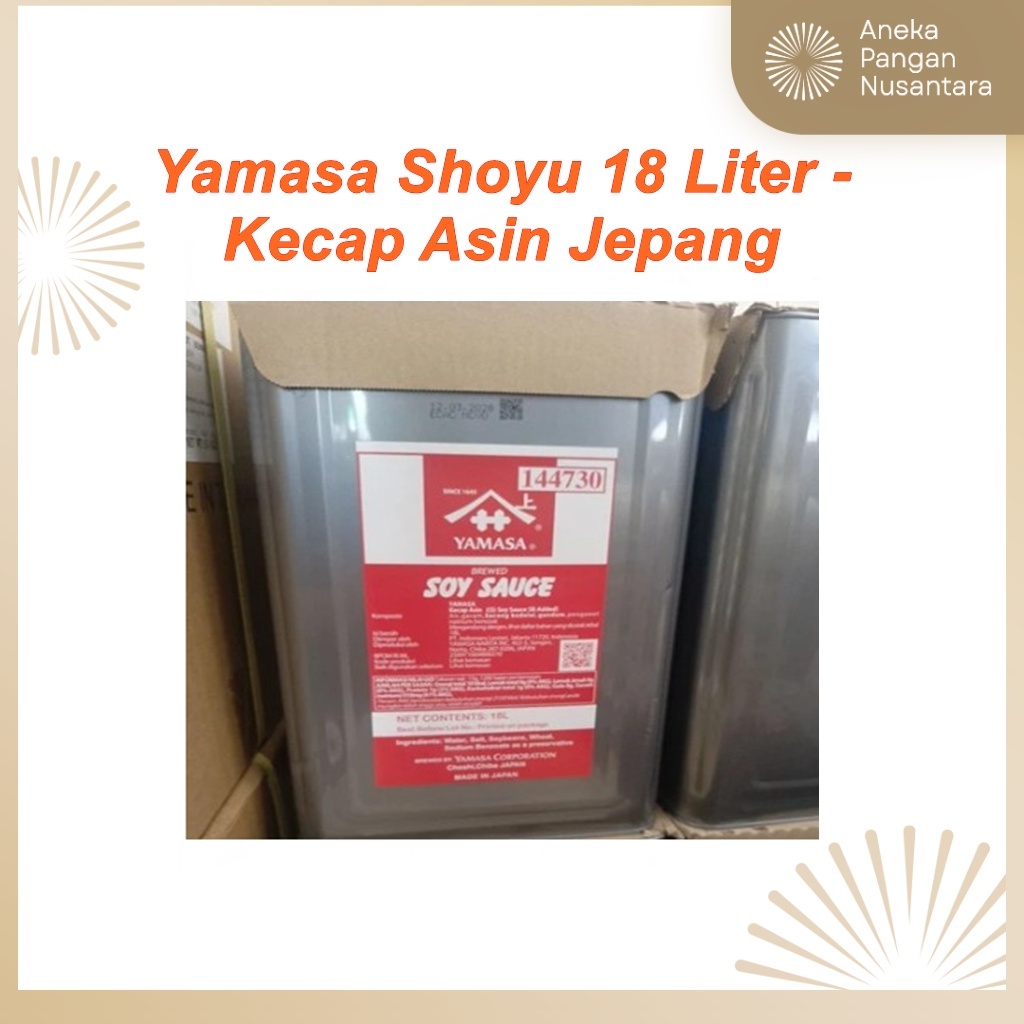 Yamasa Shoyu 18 Liter - Kecap Asin Jepang