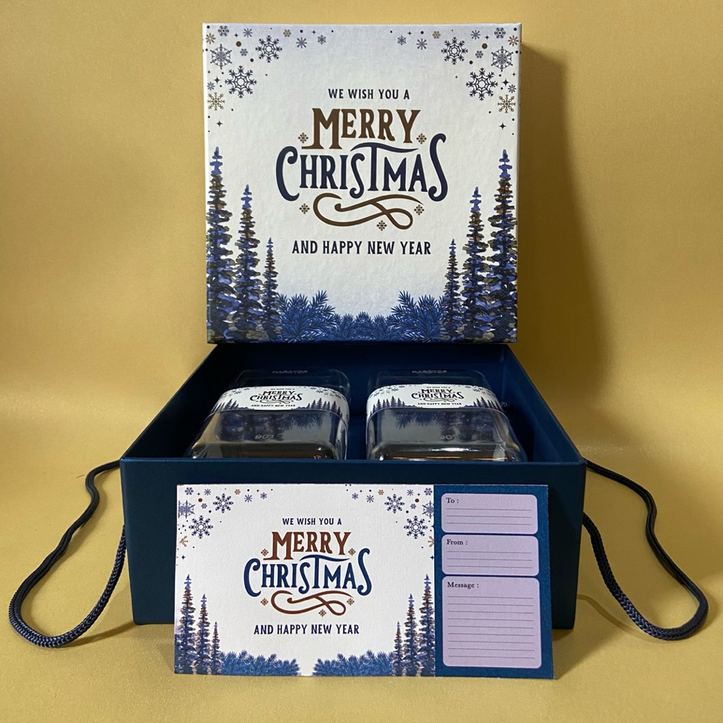 BOX NATAL TALI TENTENG KUE KERING | HARDBOX CHRISTMAS HAMPERS