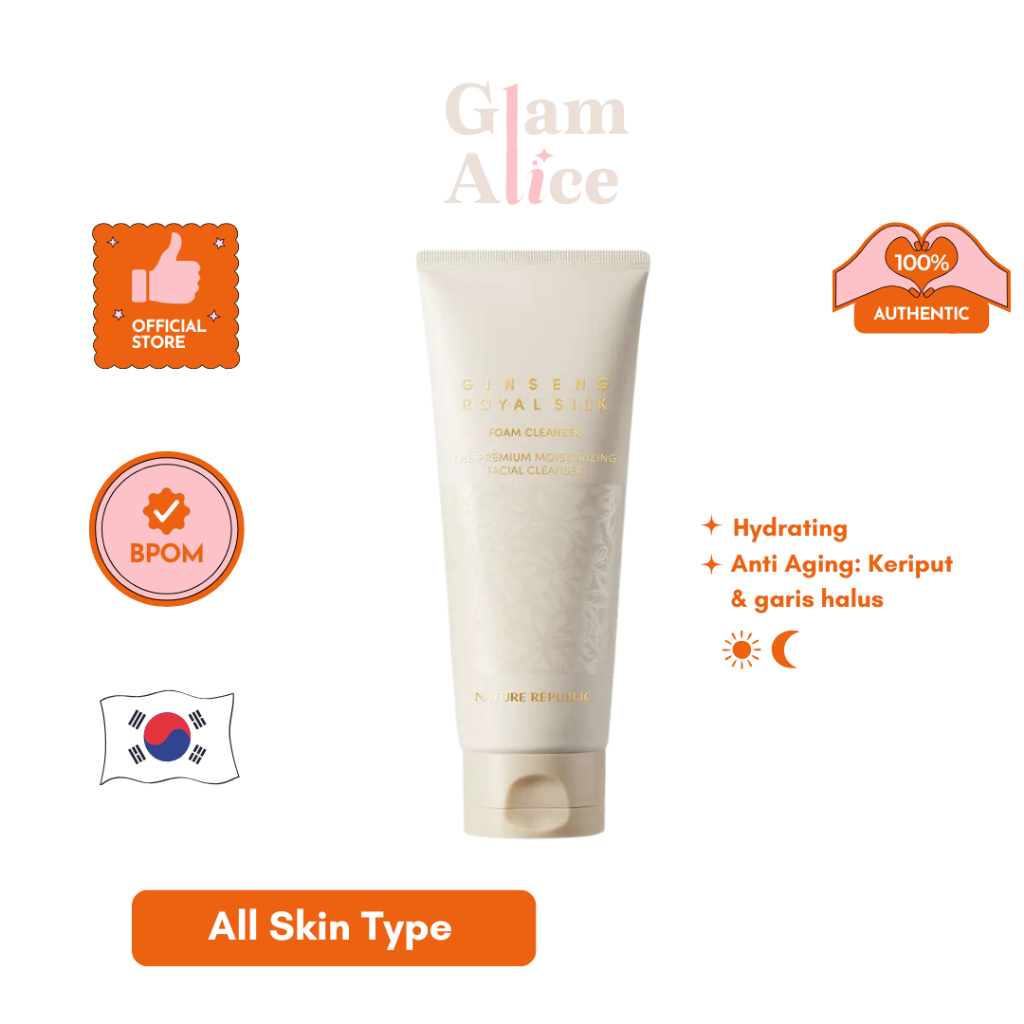 NATURE REPUBLIC Ginseng Royal Silk Foam Cleanser