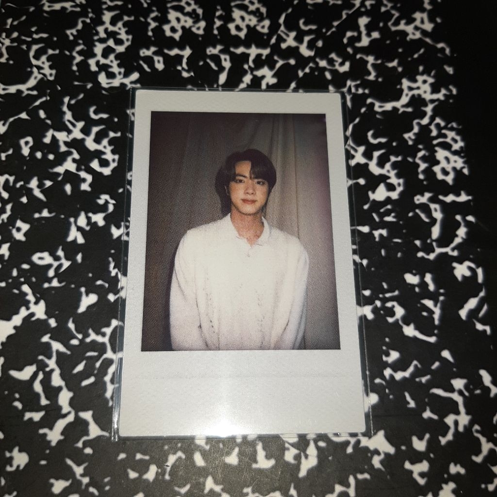 Jin bts deco kit polaroid photocard