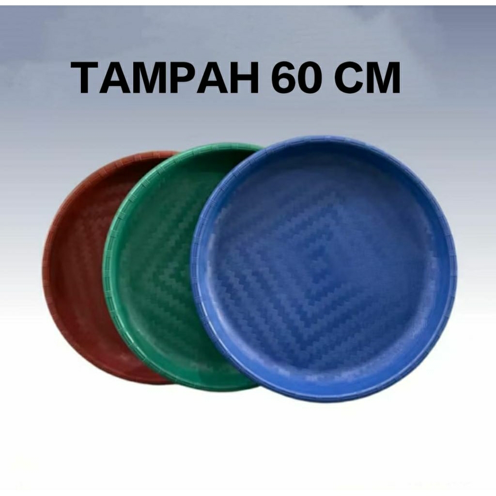 tampah plastik 60 cm super jumbo/ nampan plastik/ tampah bulat 60 cm