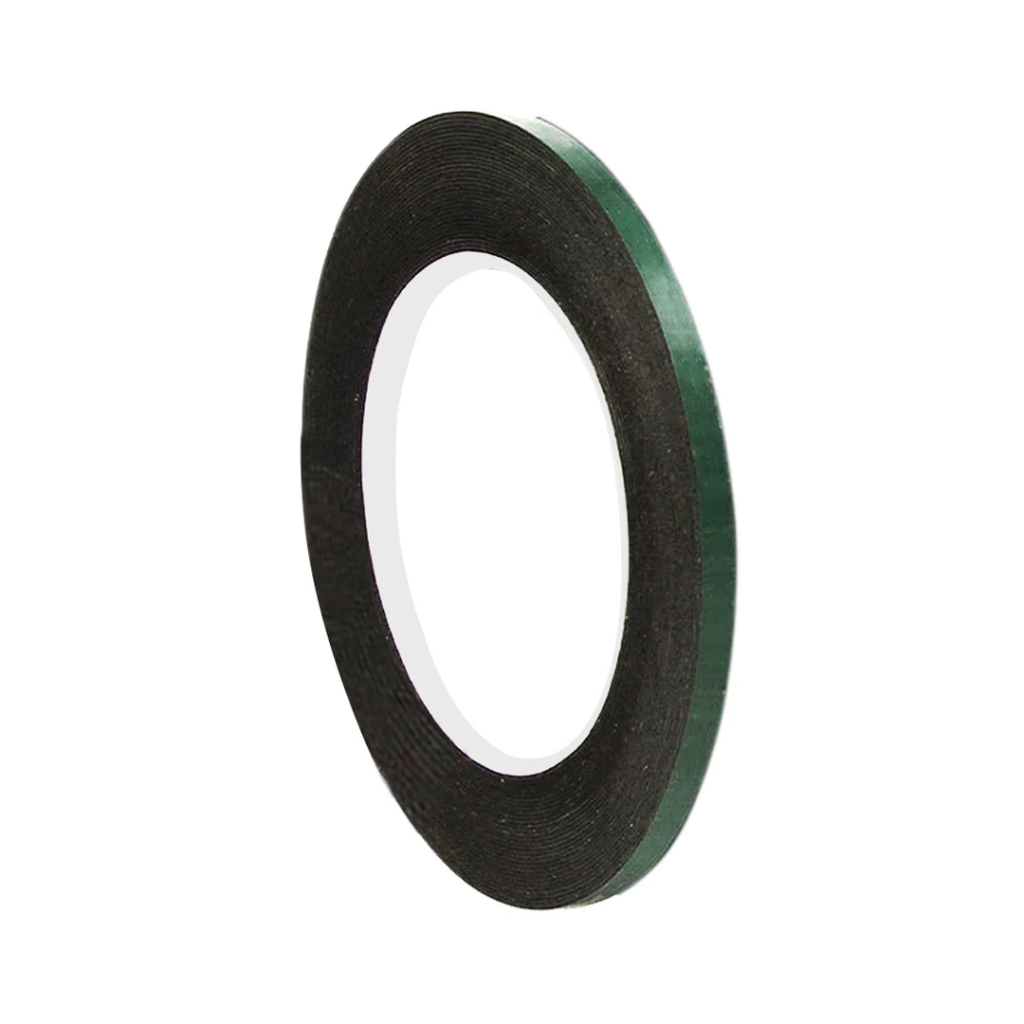 Double Tape Busa Hitam 0,5 cm Perekat Busa Tipis Double Foam Tape Original