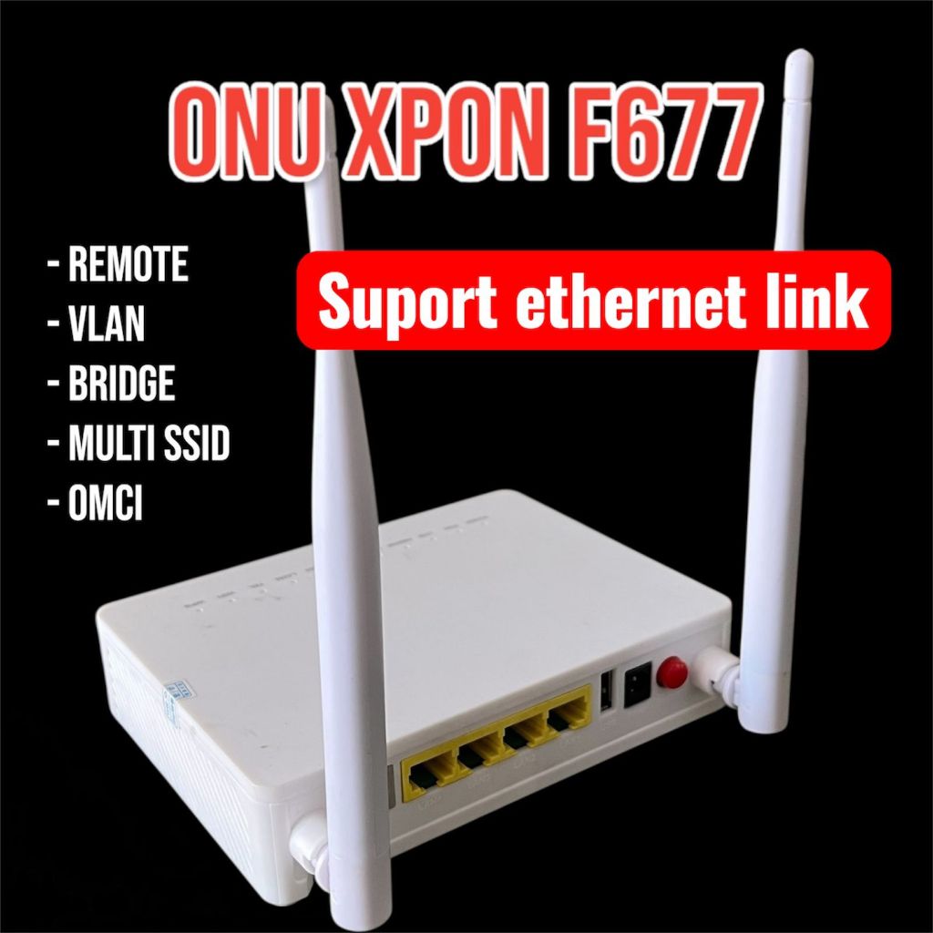 MODEM ONU ONT ZTE F677V9 XPON EPON DAN GPON