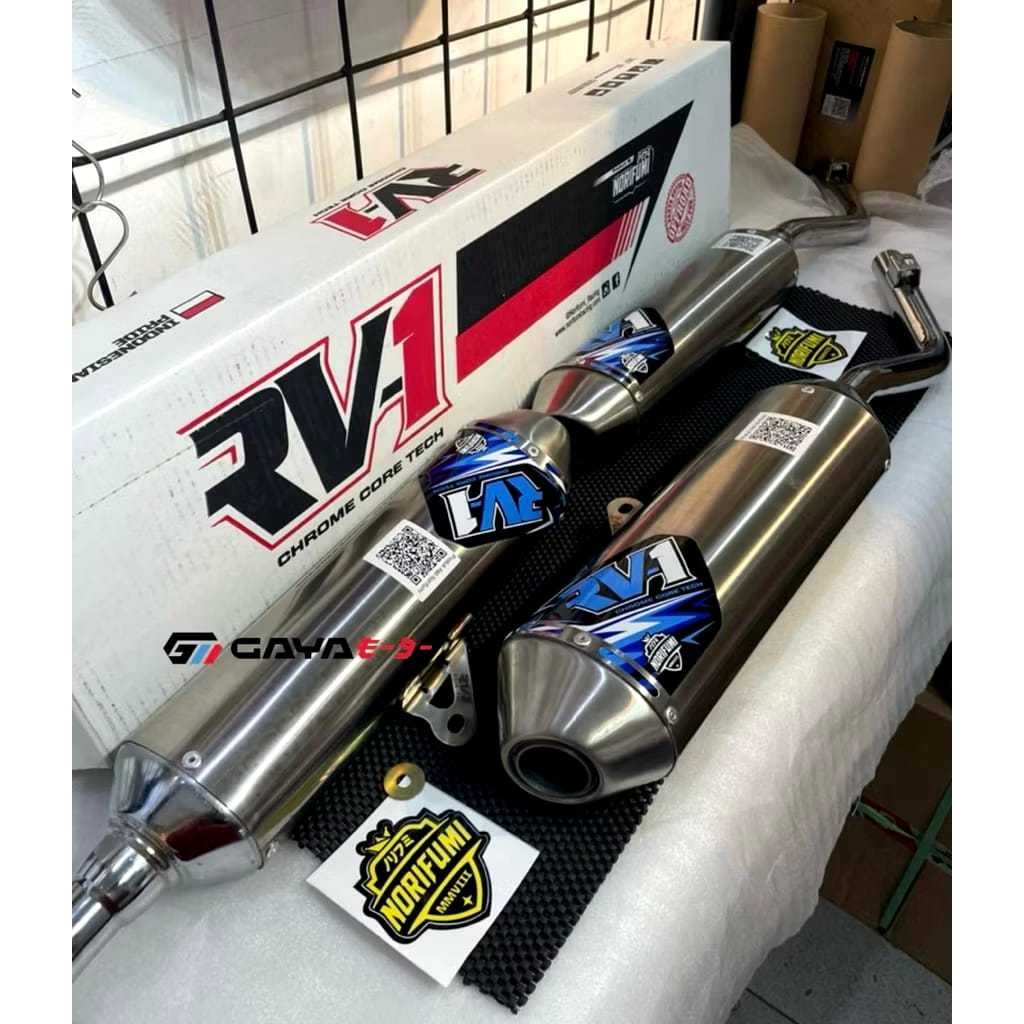 Knalpot Norifumi RV-1 N4 RV- 1 Gridz Pnp Crf 150L Klx 150L (S G Bf) Wr 155R