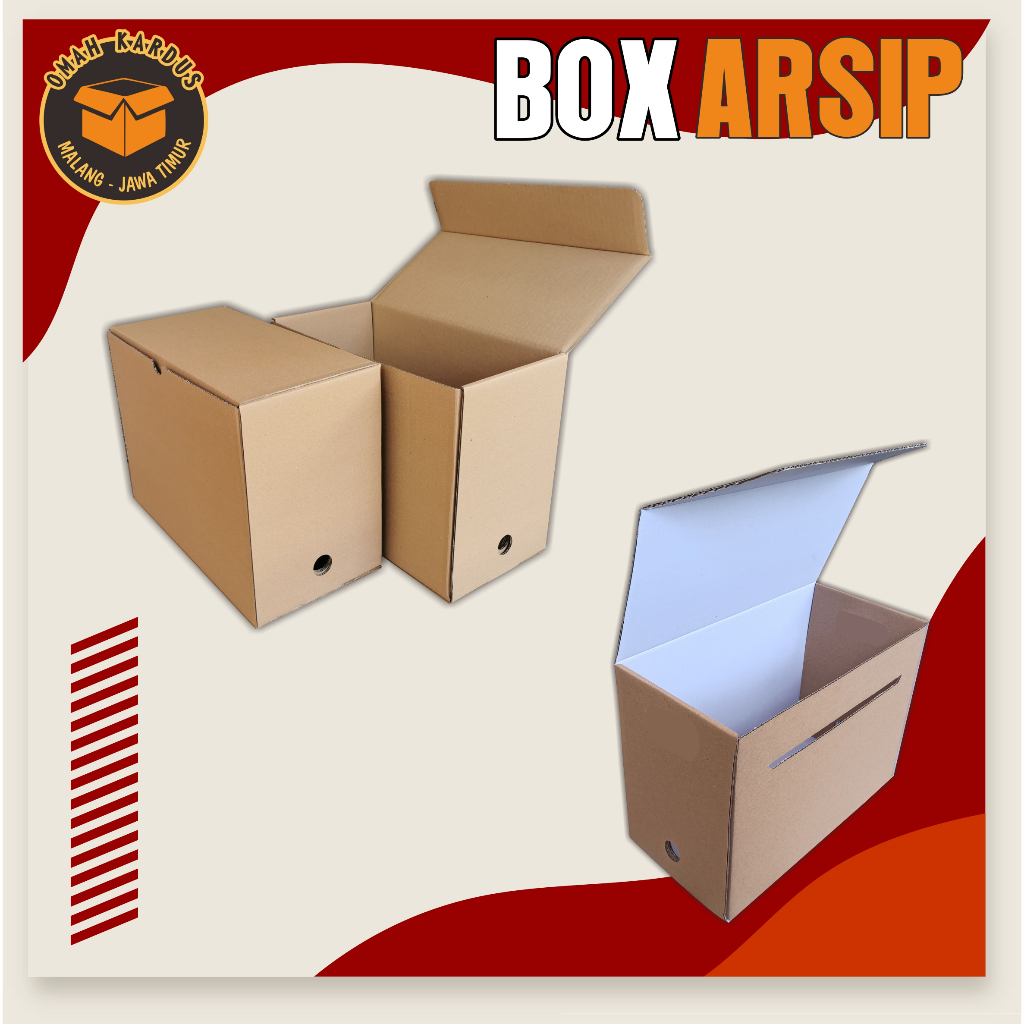 BOX ARSIP 38x19x28cm arsip Premium / box file / box dokument / Kardus file /  / BOX ARSIP polos / BO