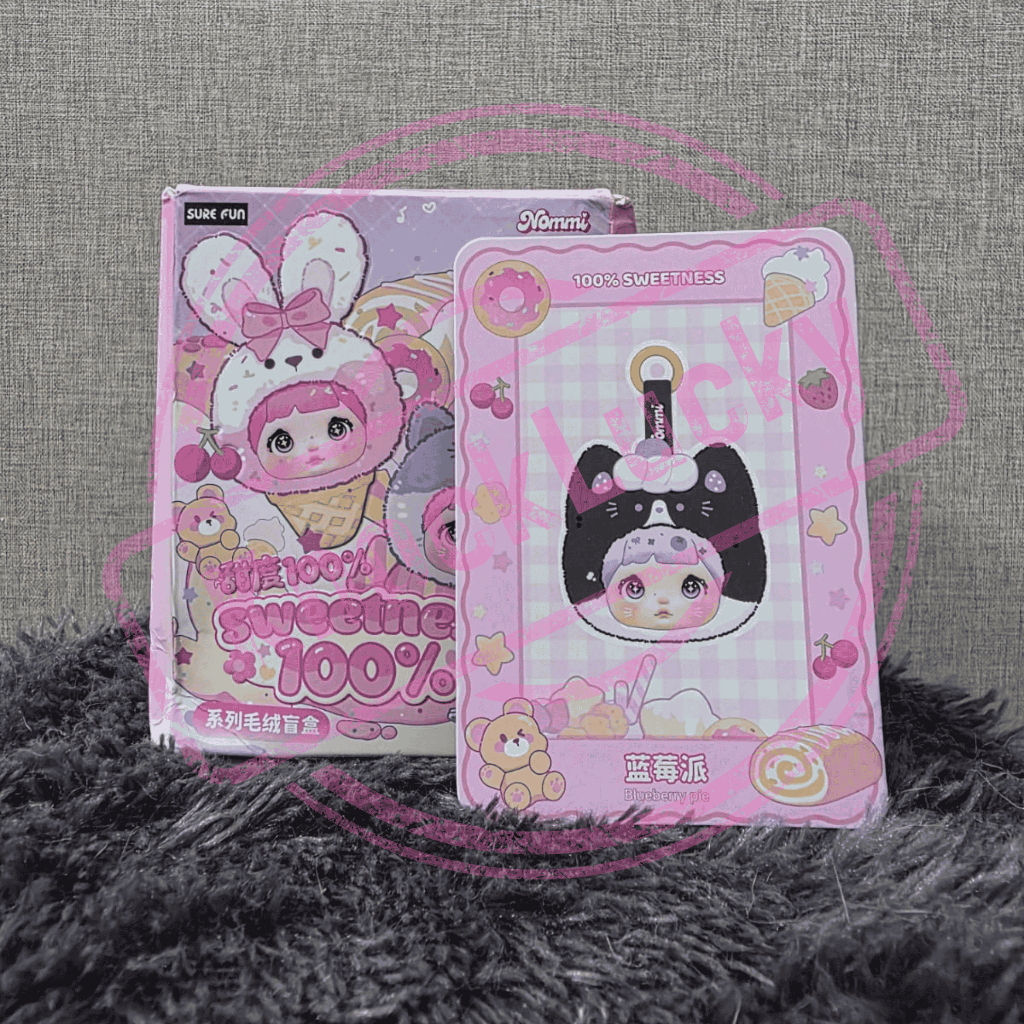 [NOMMI V9 Sweetness] [Hitam Putih: Blueberry Pie]–Selected Blind Box Original | Figur Koleksi Karakt
