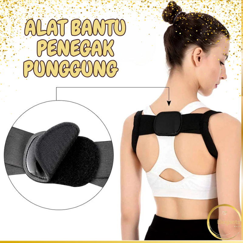 ELEGANT Alat Punggung Terapi Tulang Punggung Alat Terapi Penegak Punggung Postur Tubuh