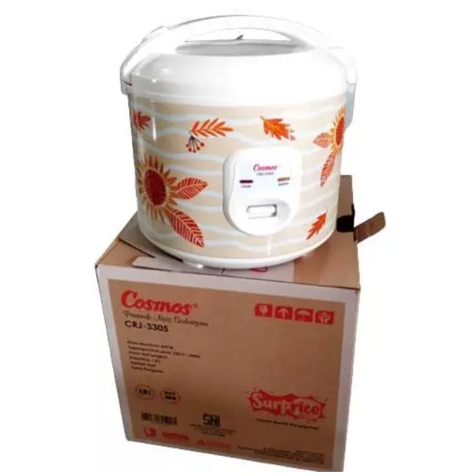 RICE COOKER MAGICOM COSMOS CRJ 3305 Kapasitas: 1.8 Liter