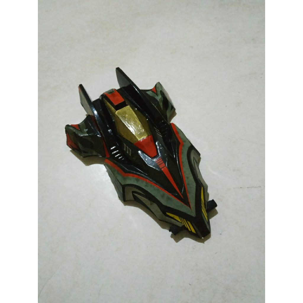 Body Tamiya Knuckle Breaker Black Special Super X Chassis AULDEY