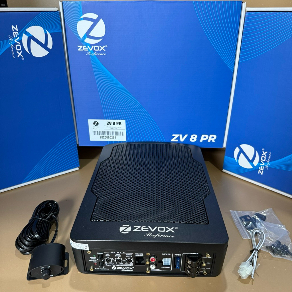 SUBWOOFER KOLONG 8 INCH ZEVOX ZV 8 PR SUB KOLONG ZEVOX REFERENCE TERBARU ZEVOX ZV8PR