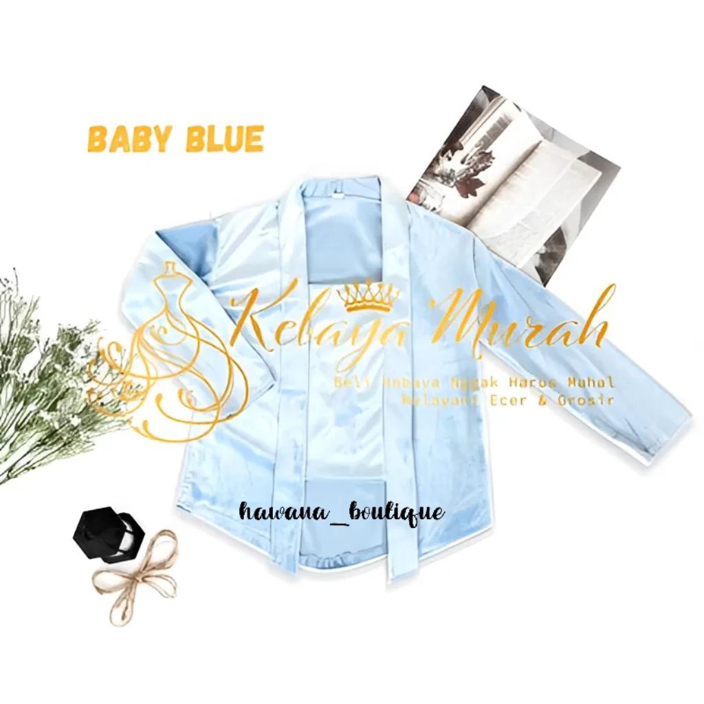 kebaya beludru kutubaru polos anak || kebaya anak || baju adat anak perempuan TK/SD