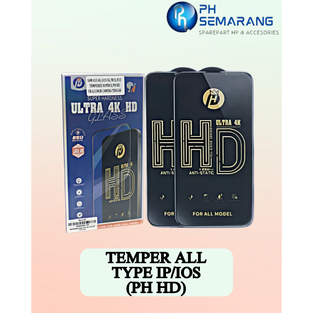 (PH SEMARANG) Tempered Super X Anroid & Iphone (info seri di catatan )