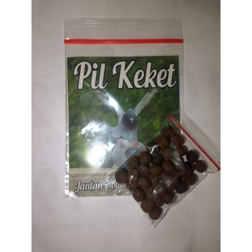 PIL KEKET MERPATI isi 35 butir