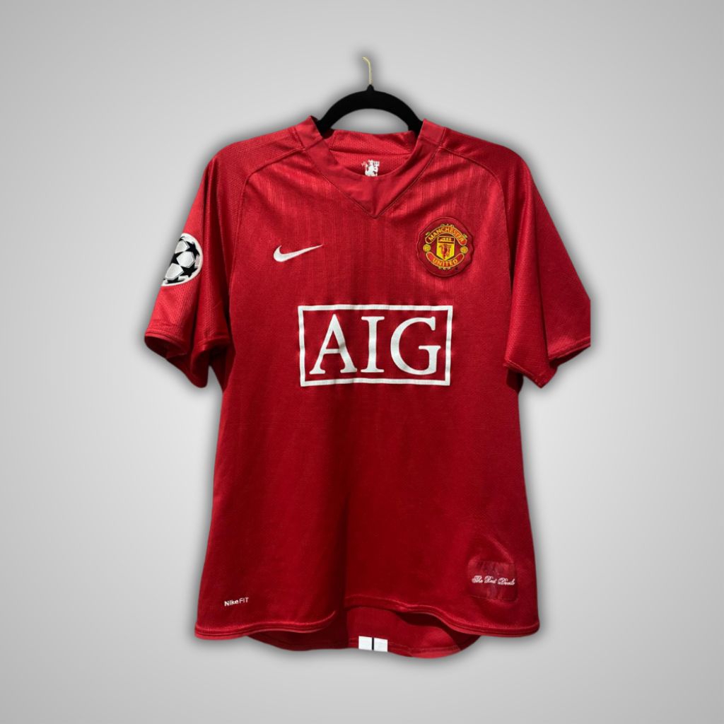 JERSEY ORIGINAL MANCHESTER UNITED 2007-2009