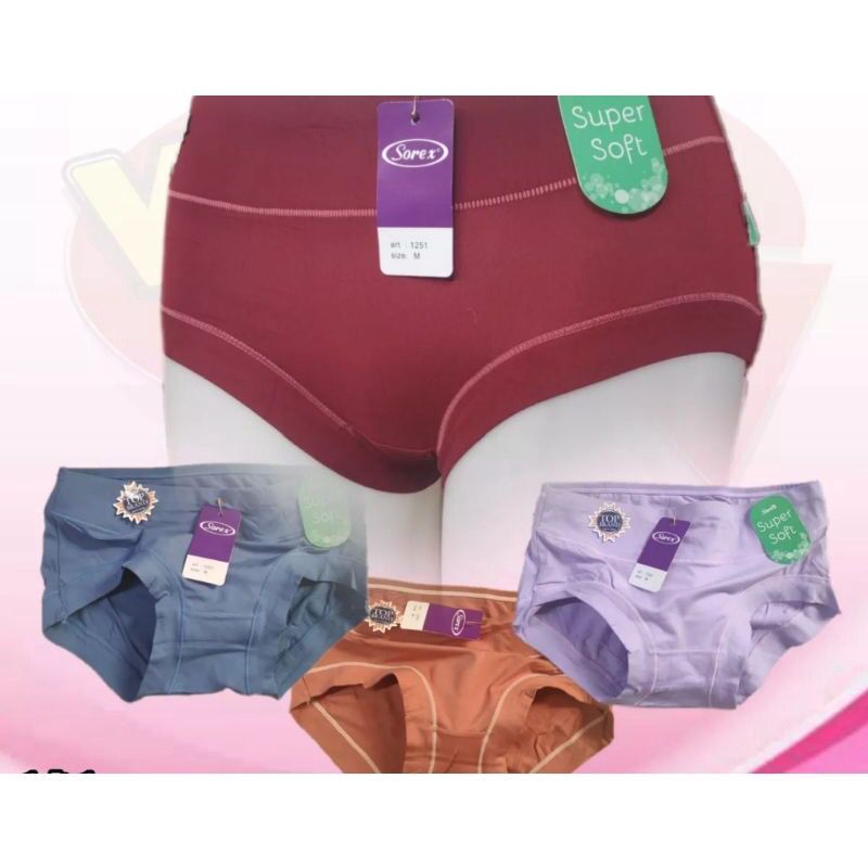 3PCS CD SOREX 1251 BAHN SUPER SOFT - CD wanita dewasa super soft sorex 1251, CD BASIC SOREX 1251 BAH