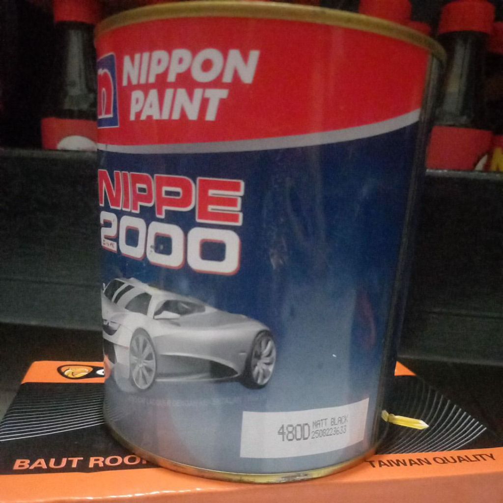 CAT DUCO NIPPE-2000 HITAM DOF
