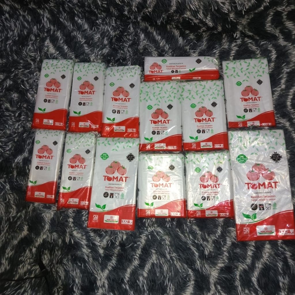 PLASTIK PE MERK TOMAT/ PLASTIK ES /PLASTIK TOMAT