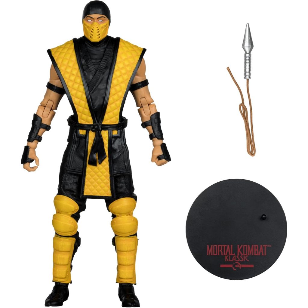 McFarlane Toys- Mortal Kombat Klassic Scorpion 7in Action Figure