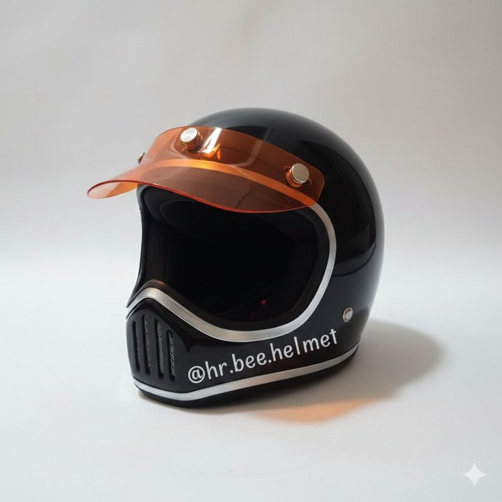 HELM RETRO CAKIL ANAK KEREN/HELM RETRO CAKIL KECE/HELM RETRO CAKIL