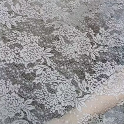 Kain kebaya Metalik Glosy Rapet ( Silver)