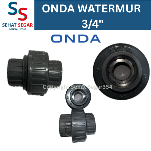 ONDA WATERMUR 3/4" Sambungan WATERMUR Pipa Paralon 3/4 Inchi