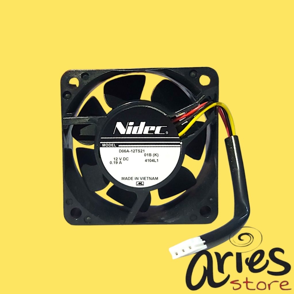 KIPAS DC 12V HIGH SPEED 6X6 ORIGINAL