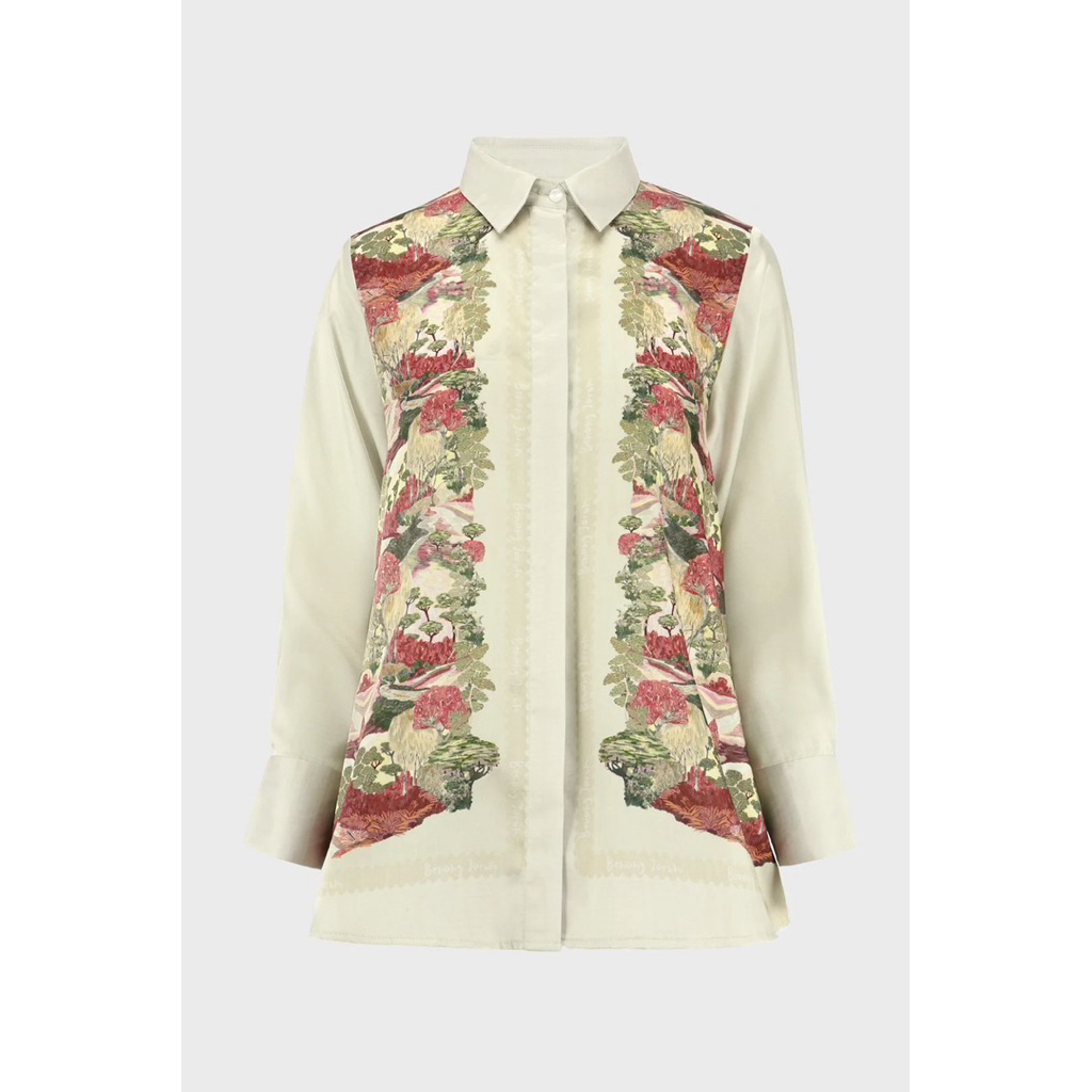 Art De La Nature Yoke Shirt Benang Jarum- Art De La Nature Benang Jarum