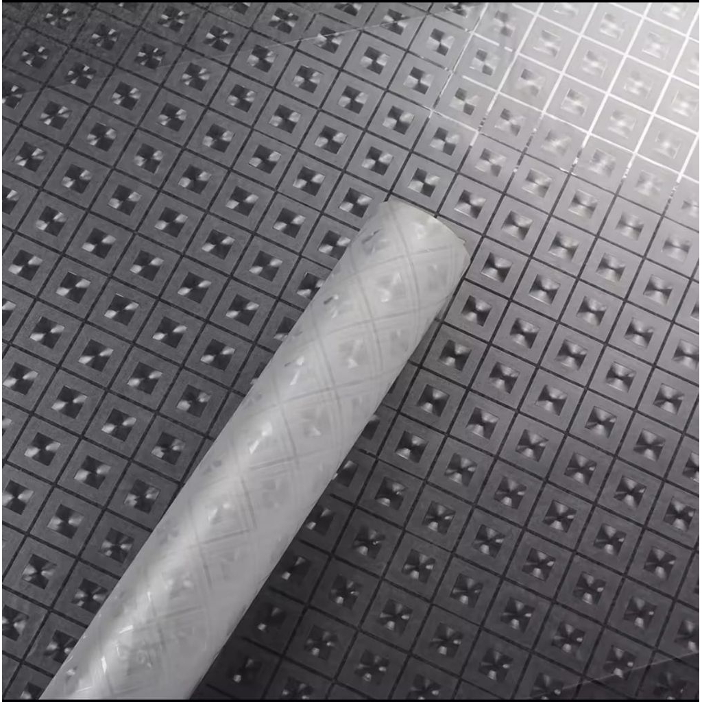 sticker kaca sandblast motif glither 3D / sticker kaca jendela atau kamar mandi / sticker motif glit