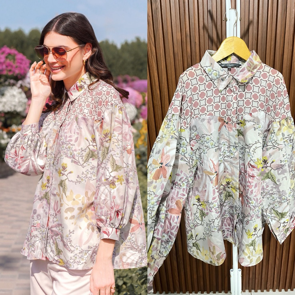 Bundling Benang Jarum - Into the garden shirt ITG Preloved