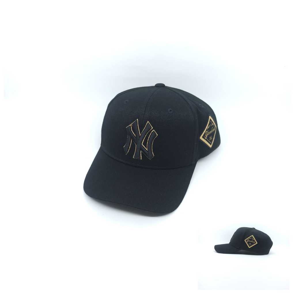 Topi MLB NY Yankees Cap Gold Second Preloved Original 879