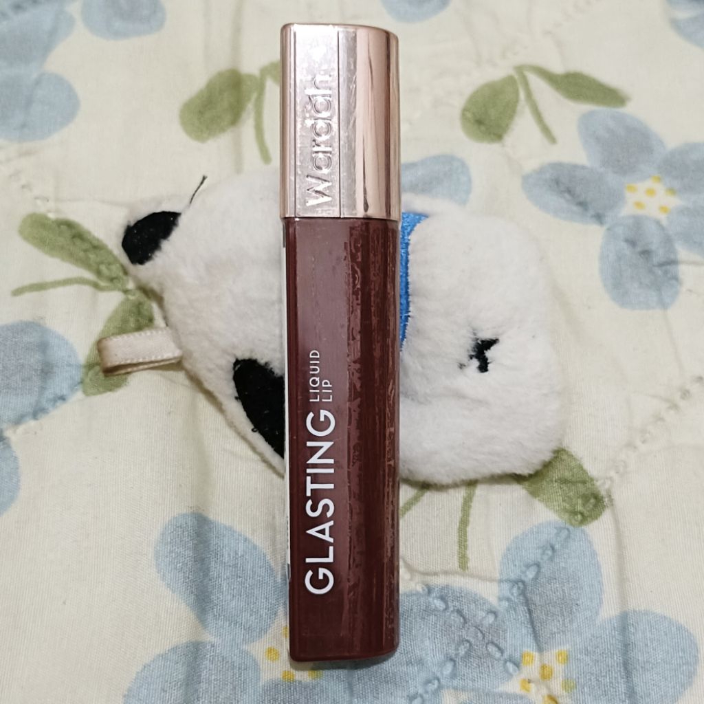 Wardah Glasting Liquid Lip Cream Shade 06 Ruby Sparks