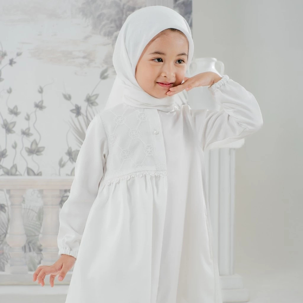 Zoya MIZUNA Dress Girl - Gamis Muslimah Anak Perempuan-Bahan Silky