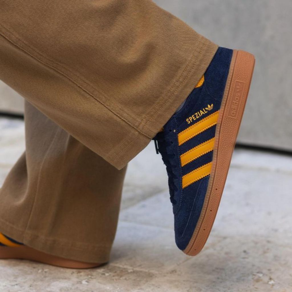 sepatu Adidas spezial nevy yellow sepatu pria wanita flashback sports