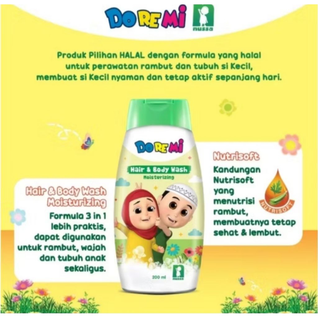DOREMI Hair & Body Wash 200ml