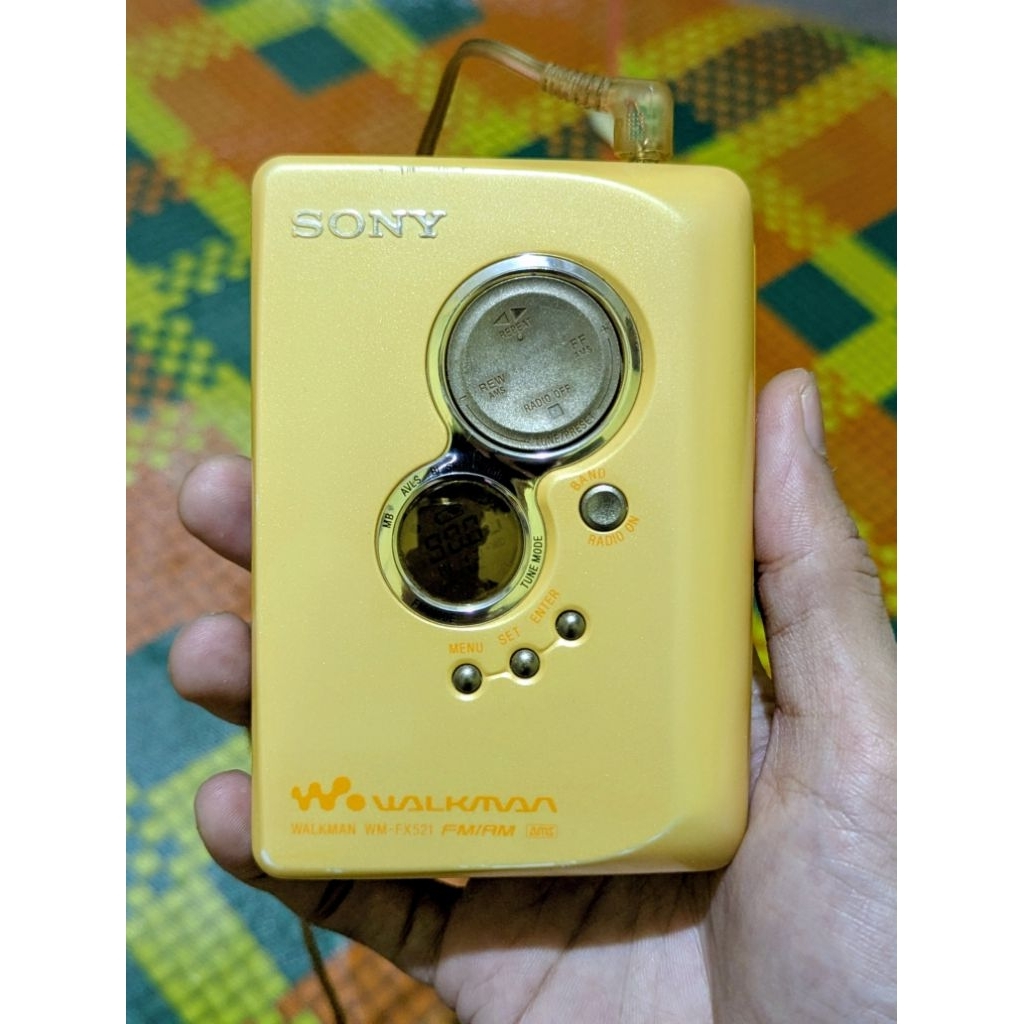 Sony walkman wm fx-521 warna langka