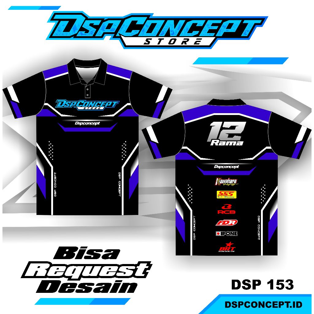JERSEY RACING   kaos baju jersey racing custom full printing jersey balap jersey bisa ubah nama nomo