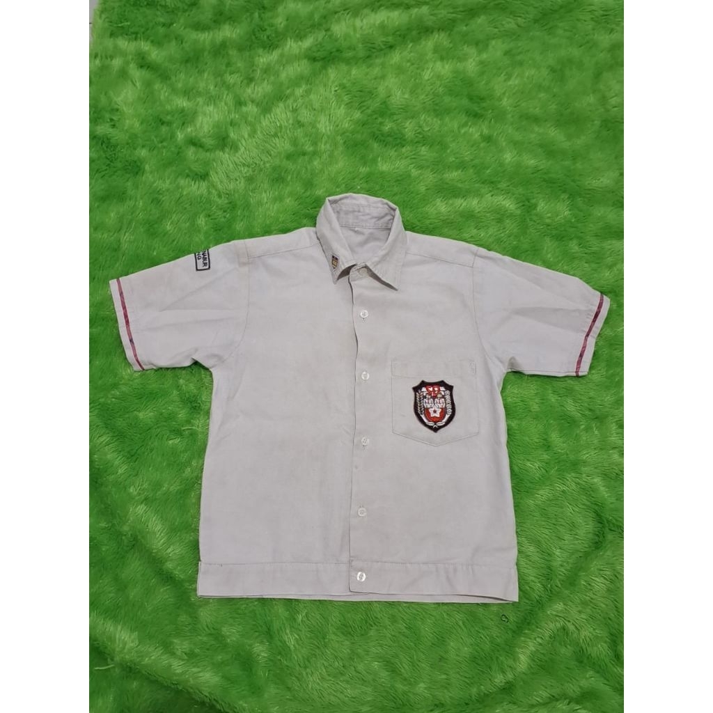 Kemeja /  seragam putih SD  BPK penabur size S