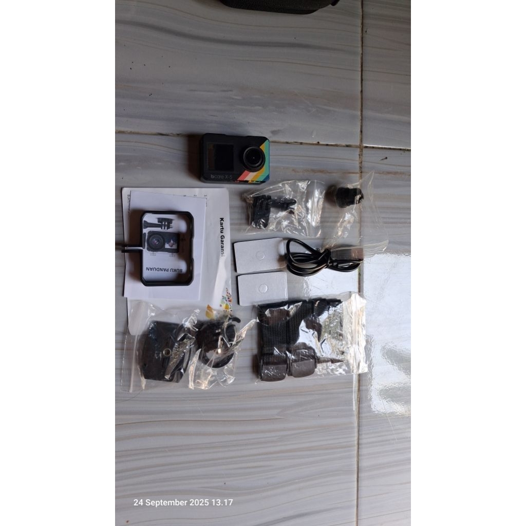 Action cam Bcare X5 second/bekas ya harga masih bisa di nego.