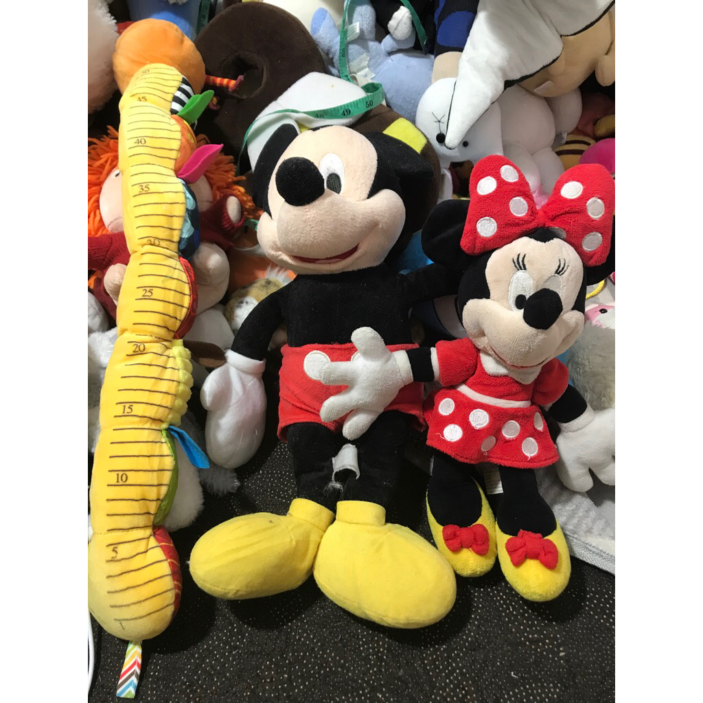 Boneka mickey Minnie disney preloved