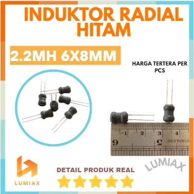 Induktor 2.2MH 2.2mh Spesifikasi 6 * 8MM 6x8mm lilitan L