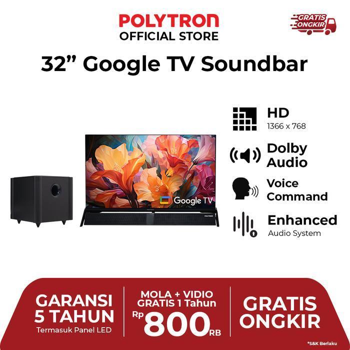 POLYTRON Smart Cinemax TV 43 inch PLD 43BG9058