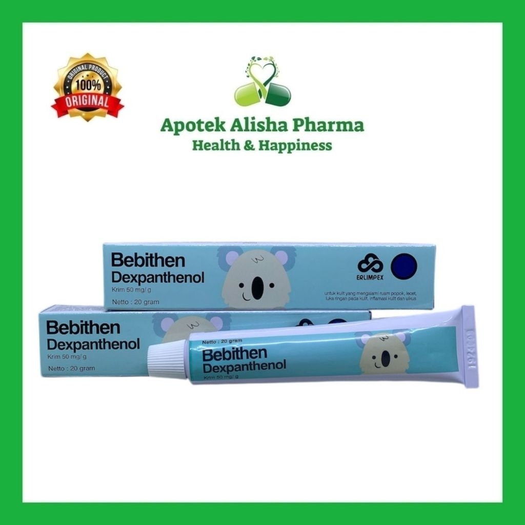 Bebithen Dexpanthenol Krim 20gr Salep Ruam Popok Bayi