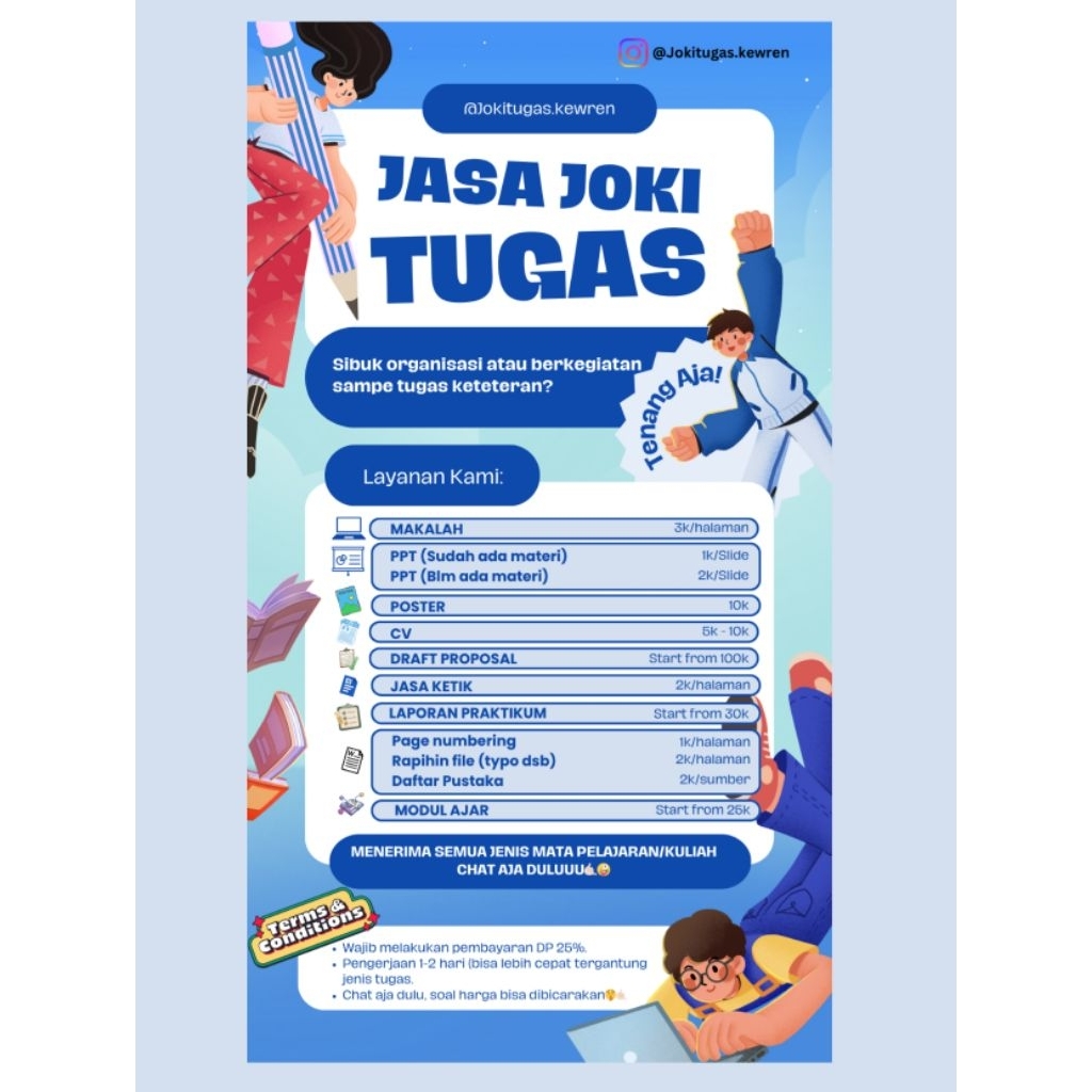 JOKI TUGAS MURAH