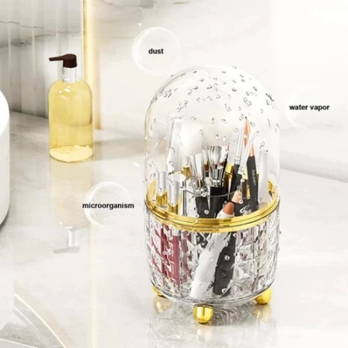 TEMPAT SENDOK UFO PUTAR/ TEMPAT SERBAGUNA/ TEMPAT MAKE UP PUTAR