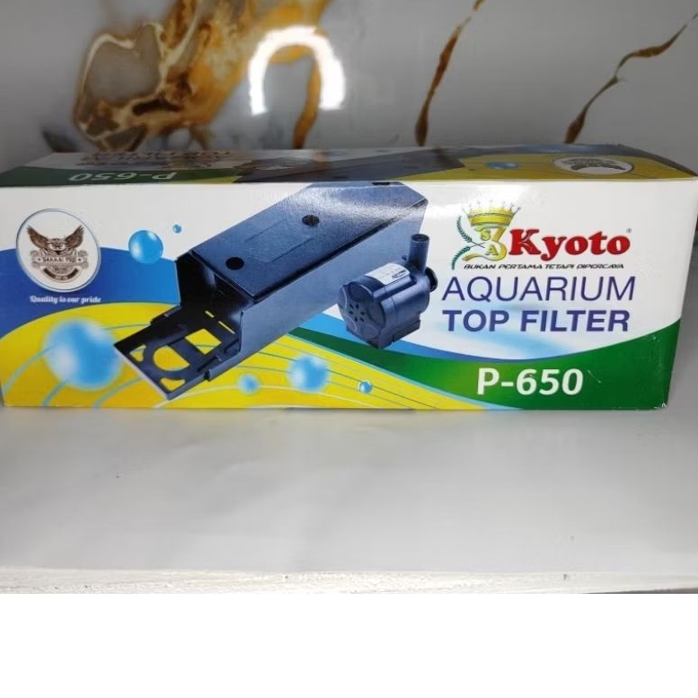Aquarium Top Filter KYOTO P-650 Top Filter Aquarium 3 in 1